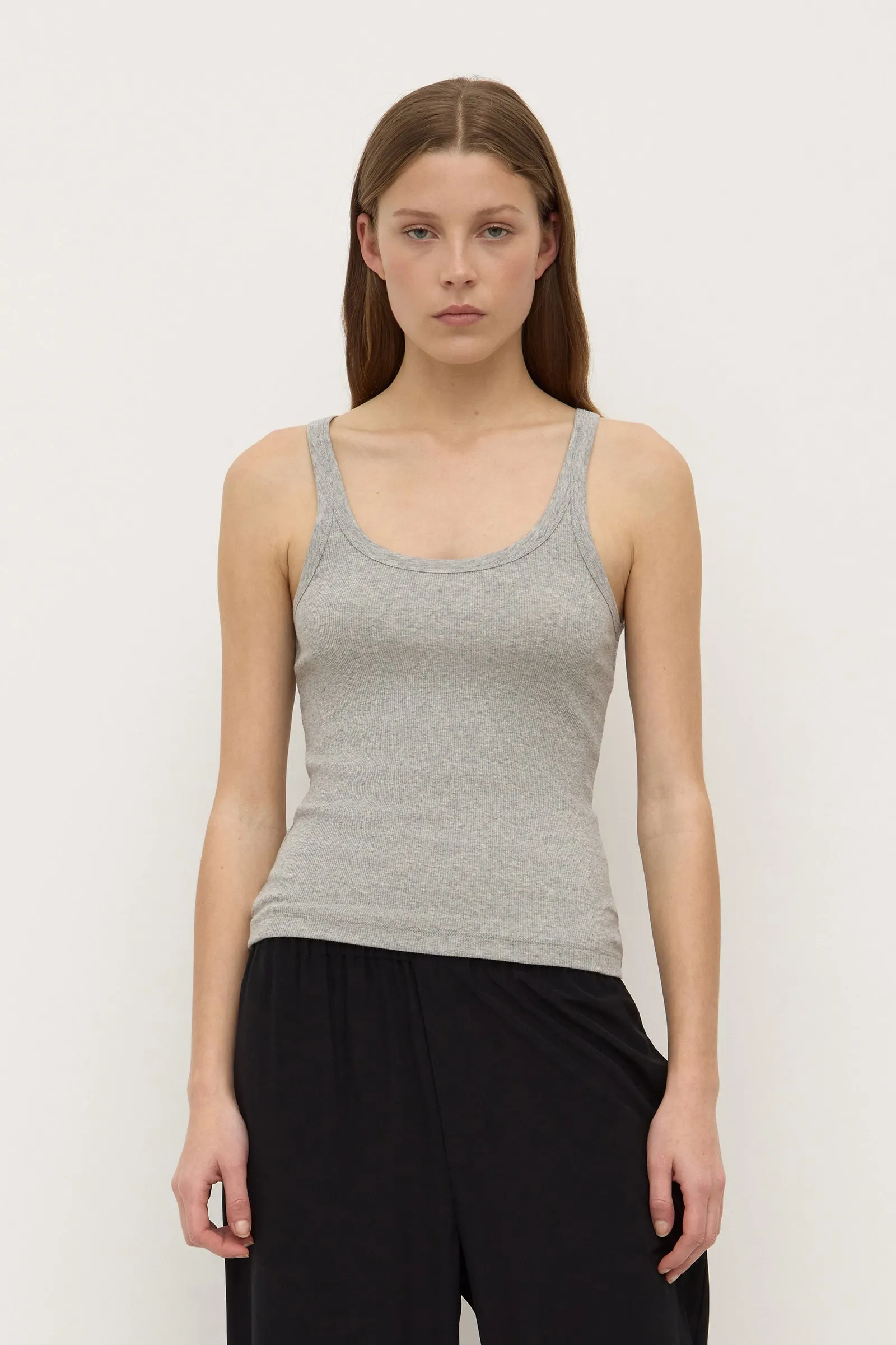 Charlie Rib Tank FrictionResistantFabric