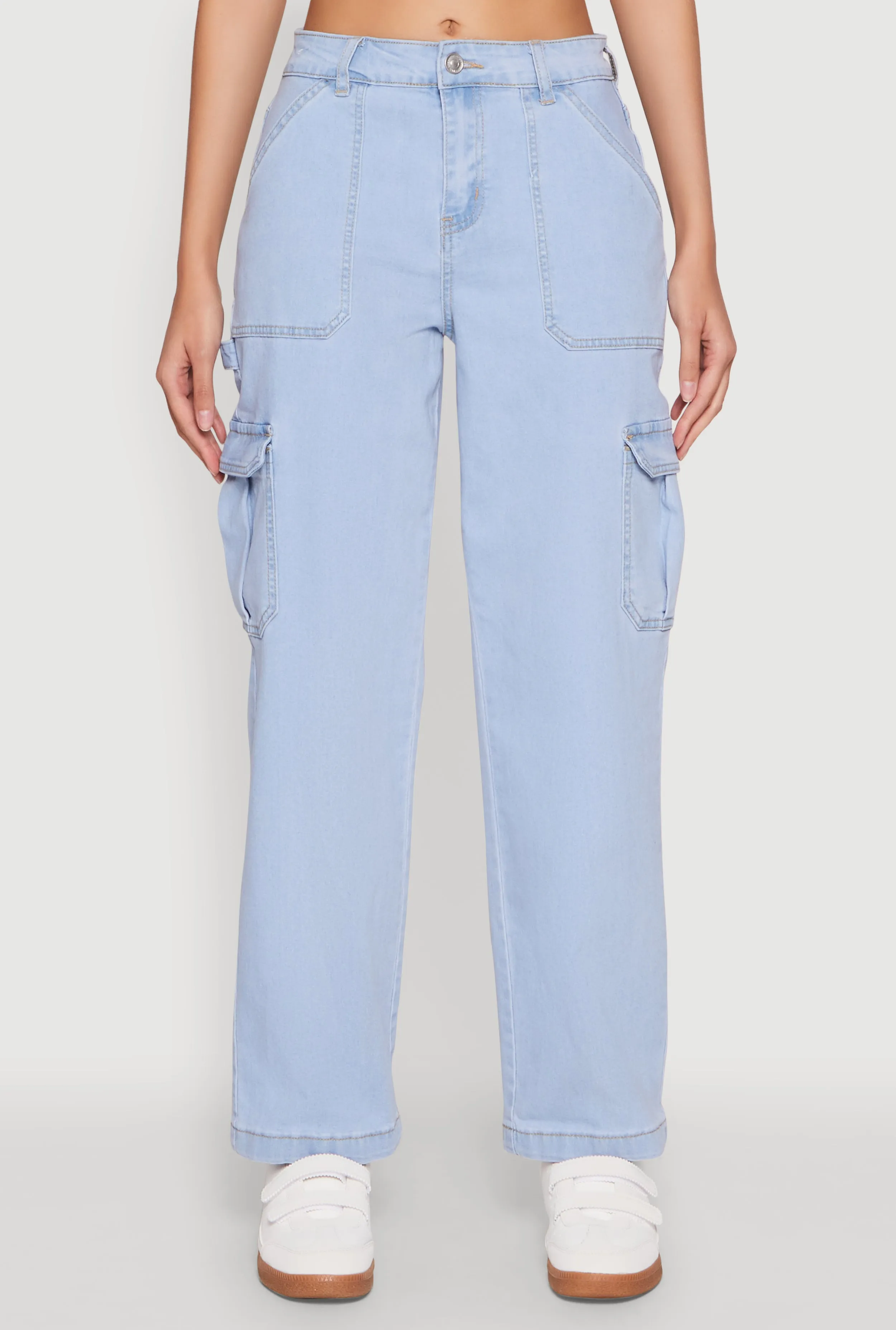 WAX Cargo Straight Leg Carpenter Jeans Day Off Fit