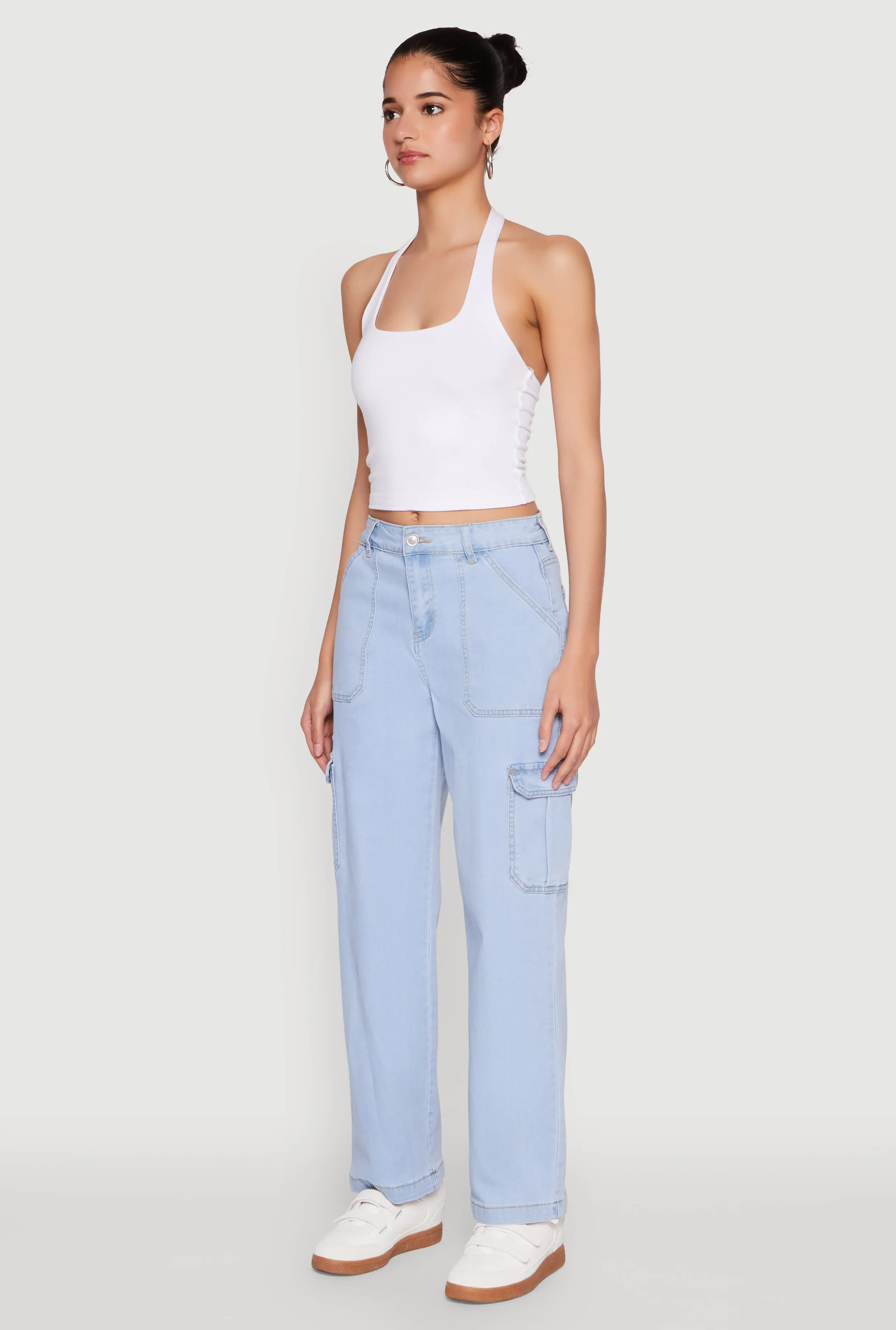 Eco Friendly Chill Outfit Road Trip Chill Mode WAX Cargo Straight Leg Carpenter Jeans