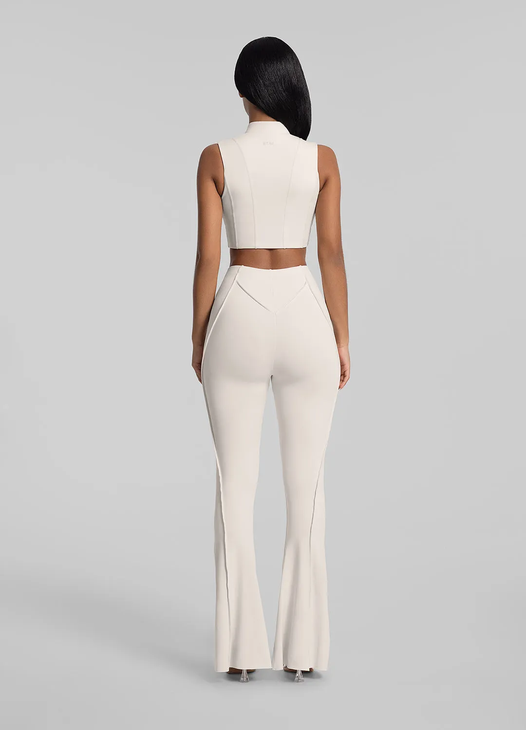 Non Chafing Longline Flare Leggings