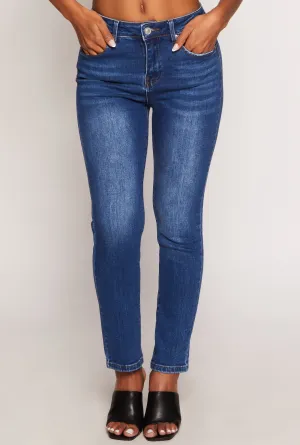 Daily Go-To WAX Whiskered Straight Leg Jeans