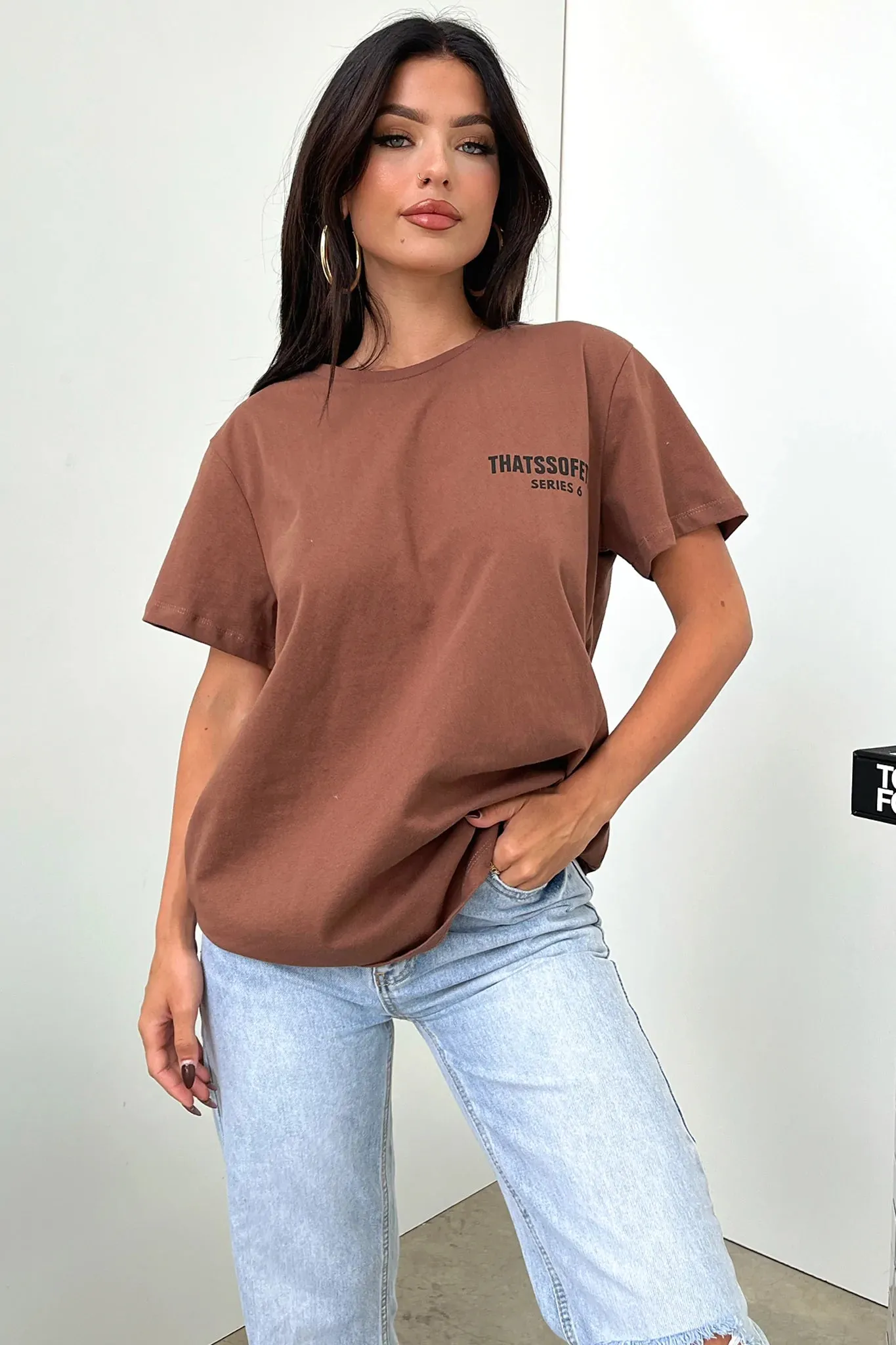 Series 6 Tee - Brown Classic Outfit Timeless and Chic