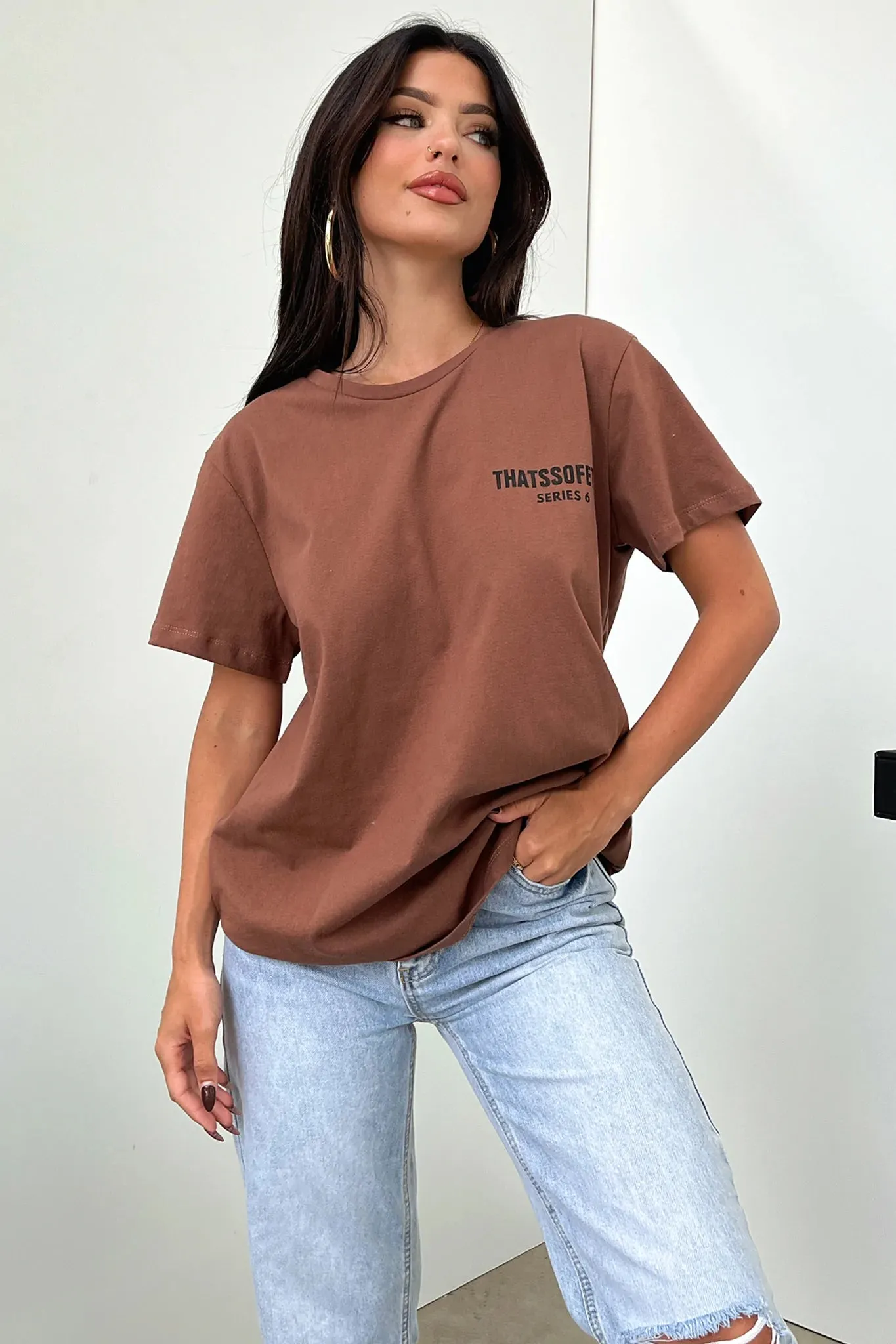 Series 6 Tee - Brown Anti-pilling