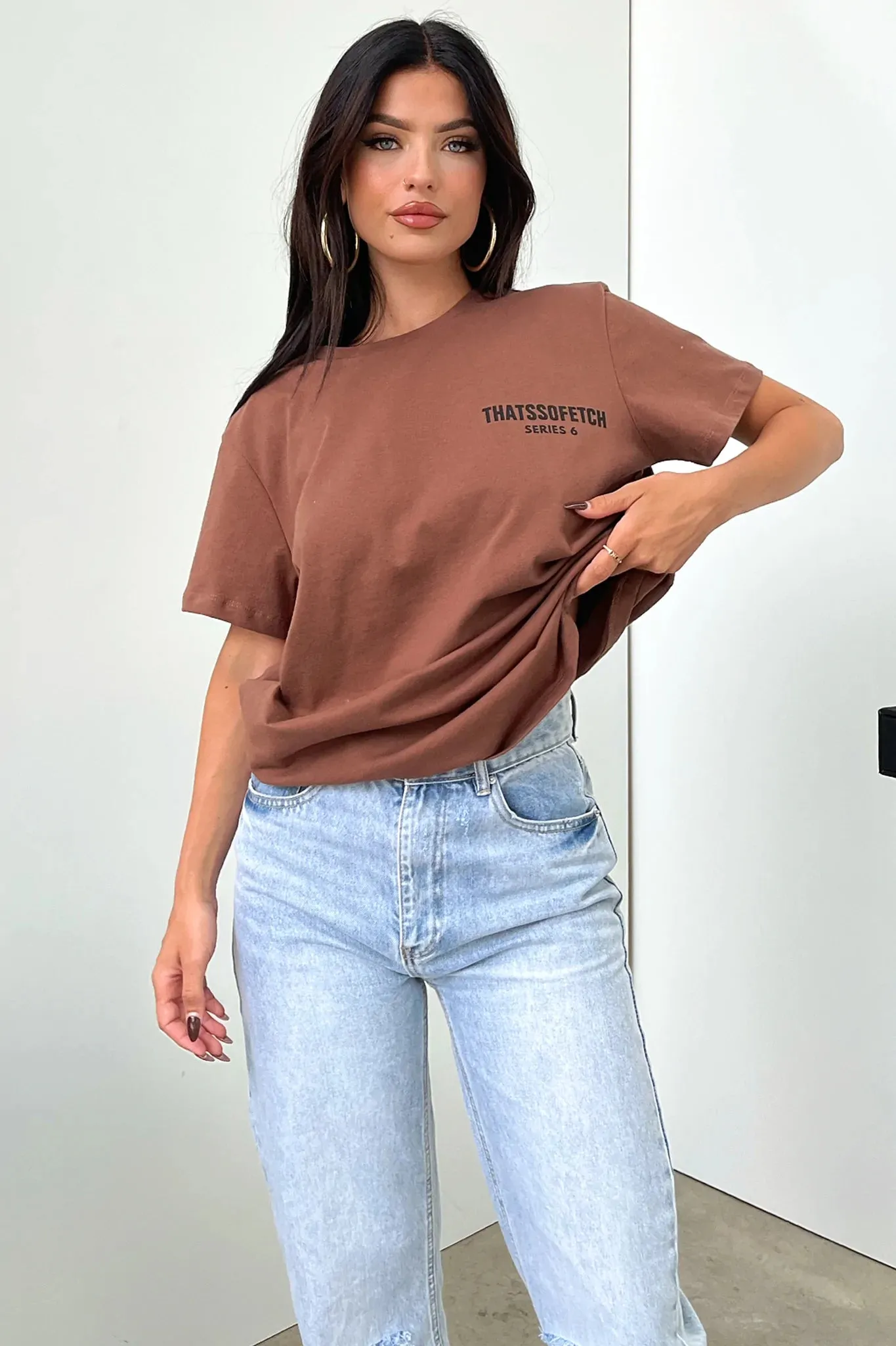 Quick Fit Series 6 Tee - Brown