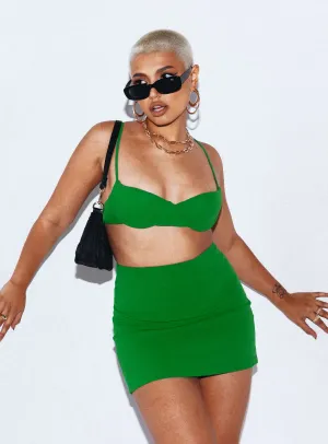 Manhattan Set Green Fashion Energy