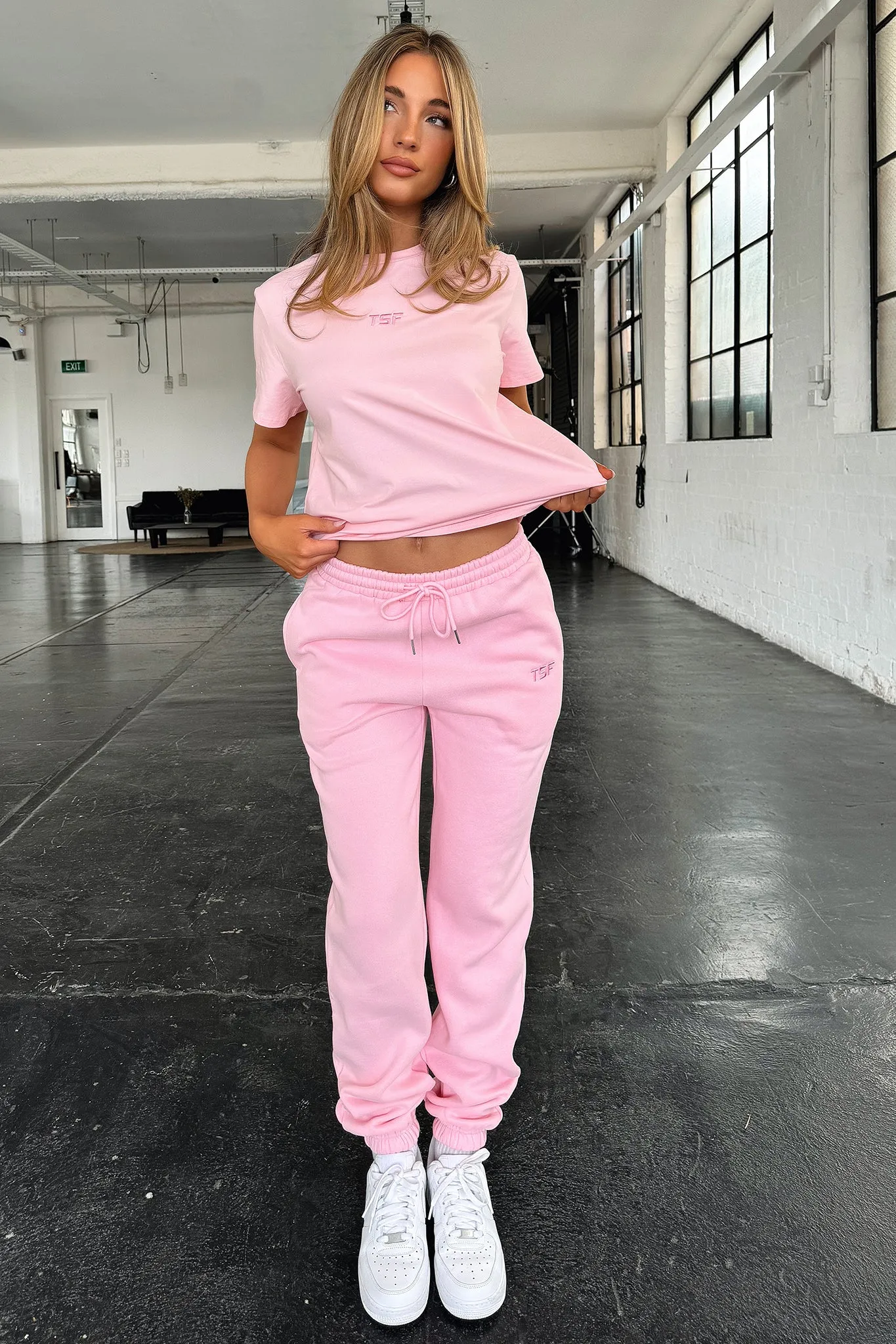 Kaztek Oversized Tee - Pink Active Layer