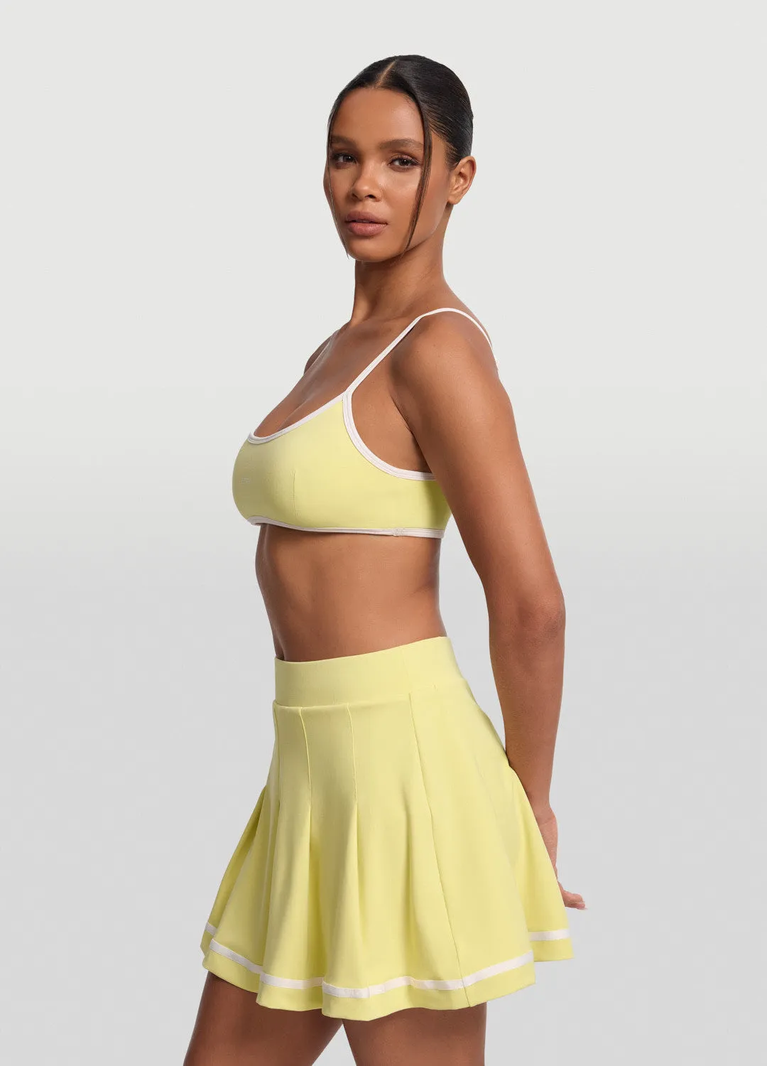 Soft Lining Pleated Tennis Skirt