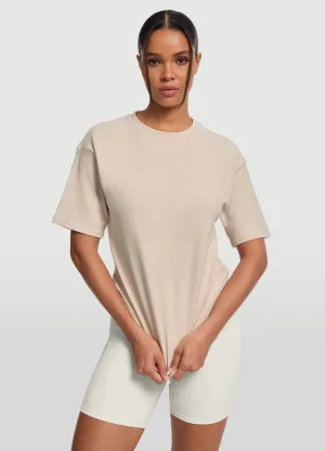 contrast Cozy Wearable Everyday Relaxed T-Shirt