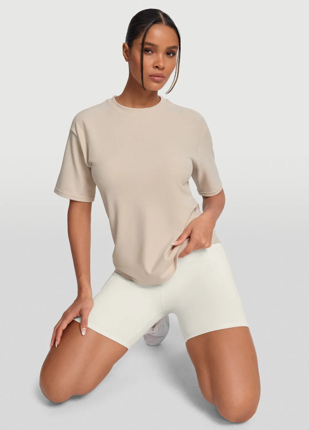 Everyday Relaxed T-Shirt Easy Care Material Plus size clothing