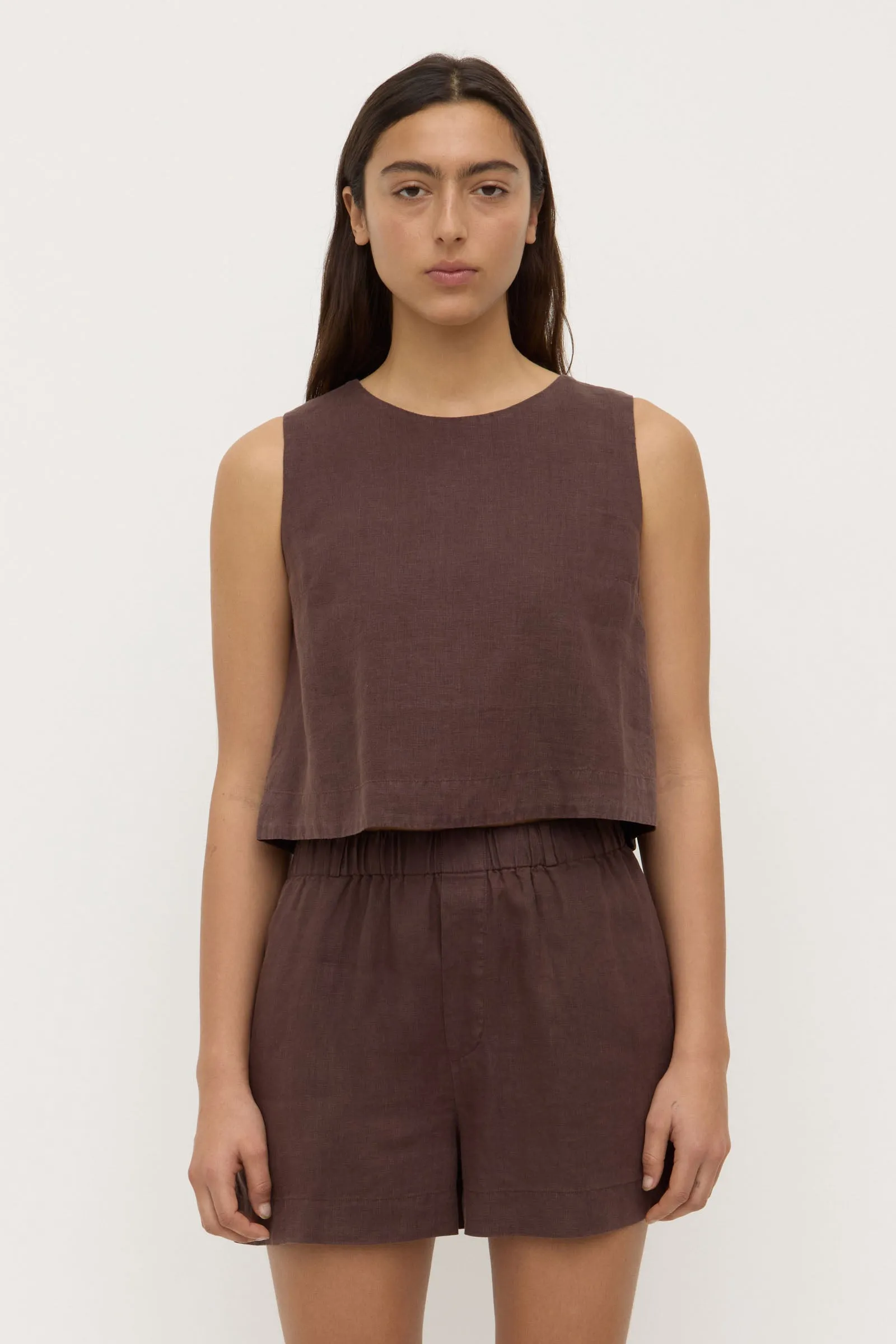 Summer Glow Stage Feel Estelle Linen Top