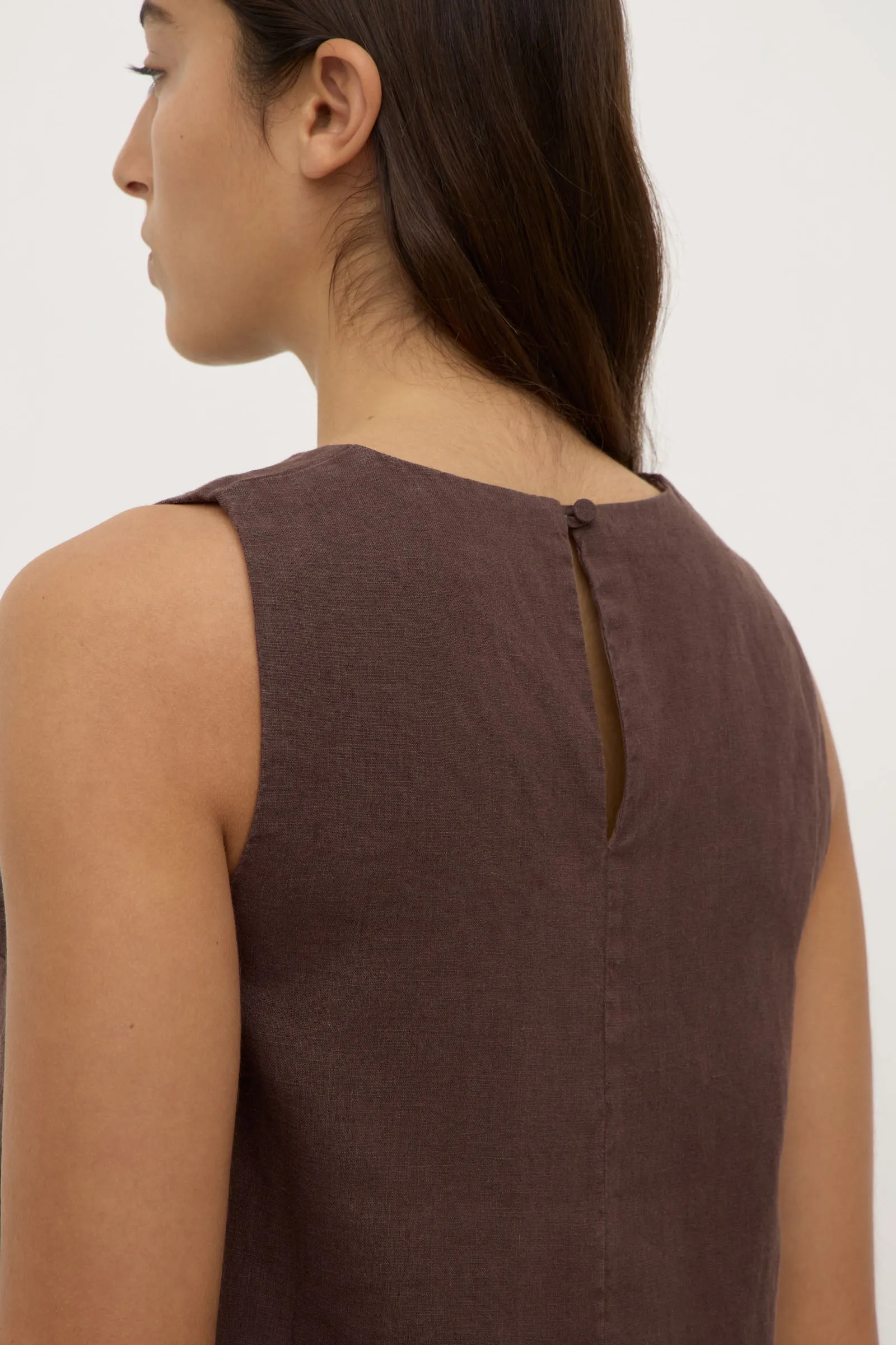 Estelle Linen Top NonIrritating