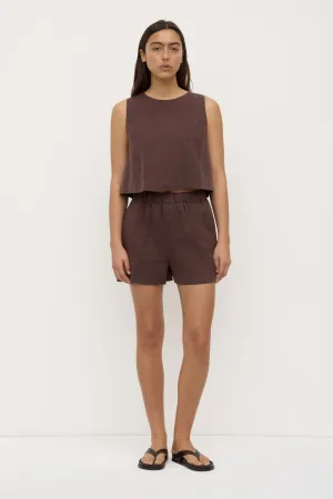 Estelle Linen Top Game Core