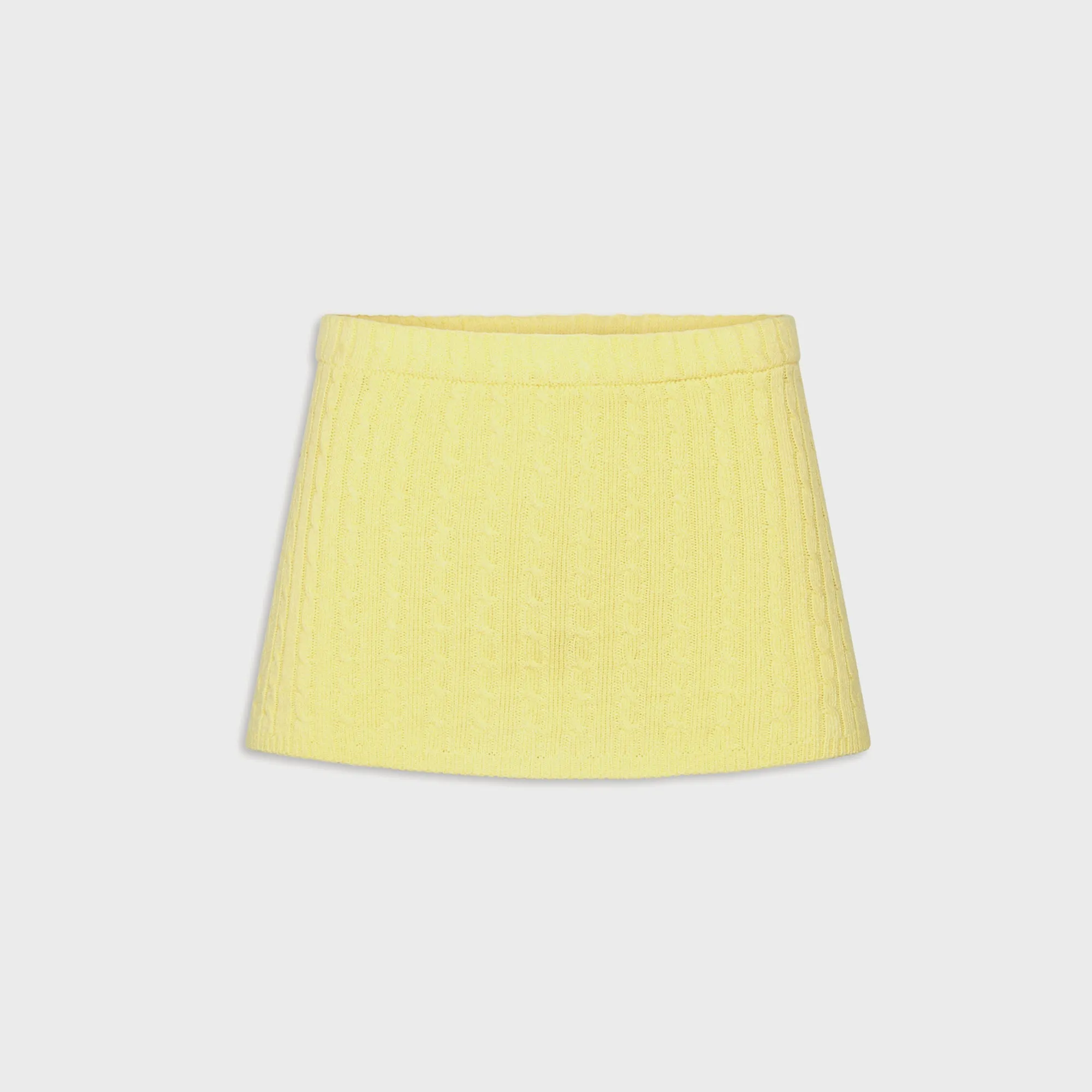 Heritage Craft Frankies Bikinis Marialla Cable Knit Skort - Honeycomb