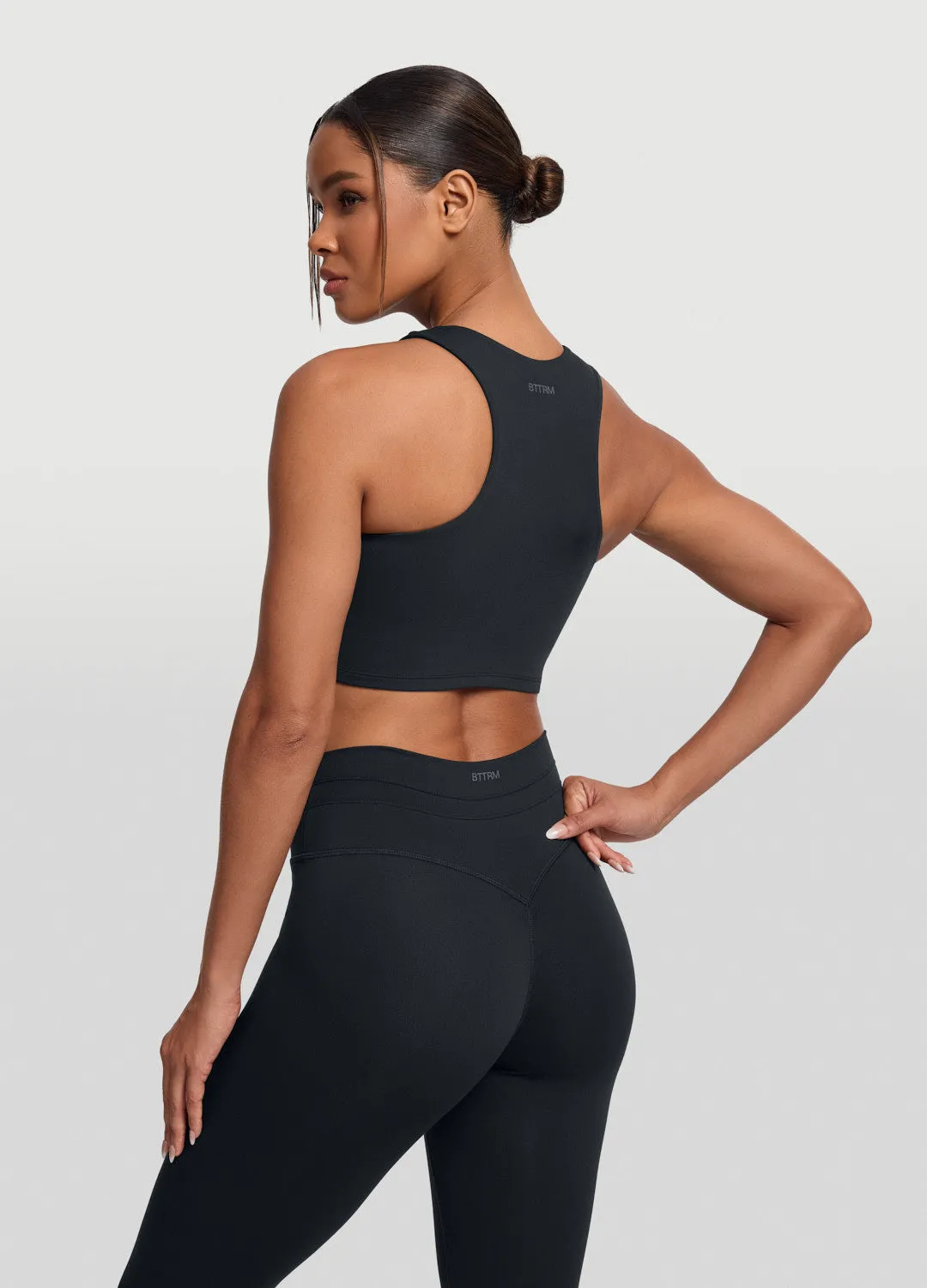 Two-Tone Crop Top heavy - weight Repurposing - potential