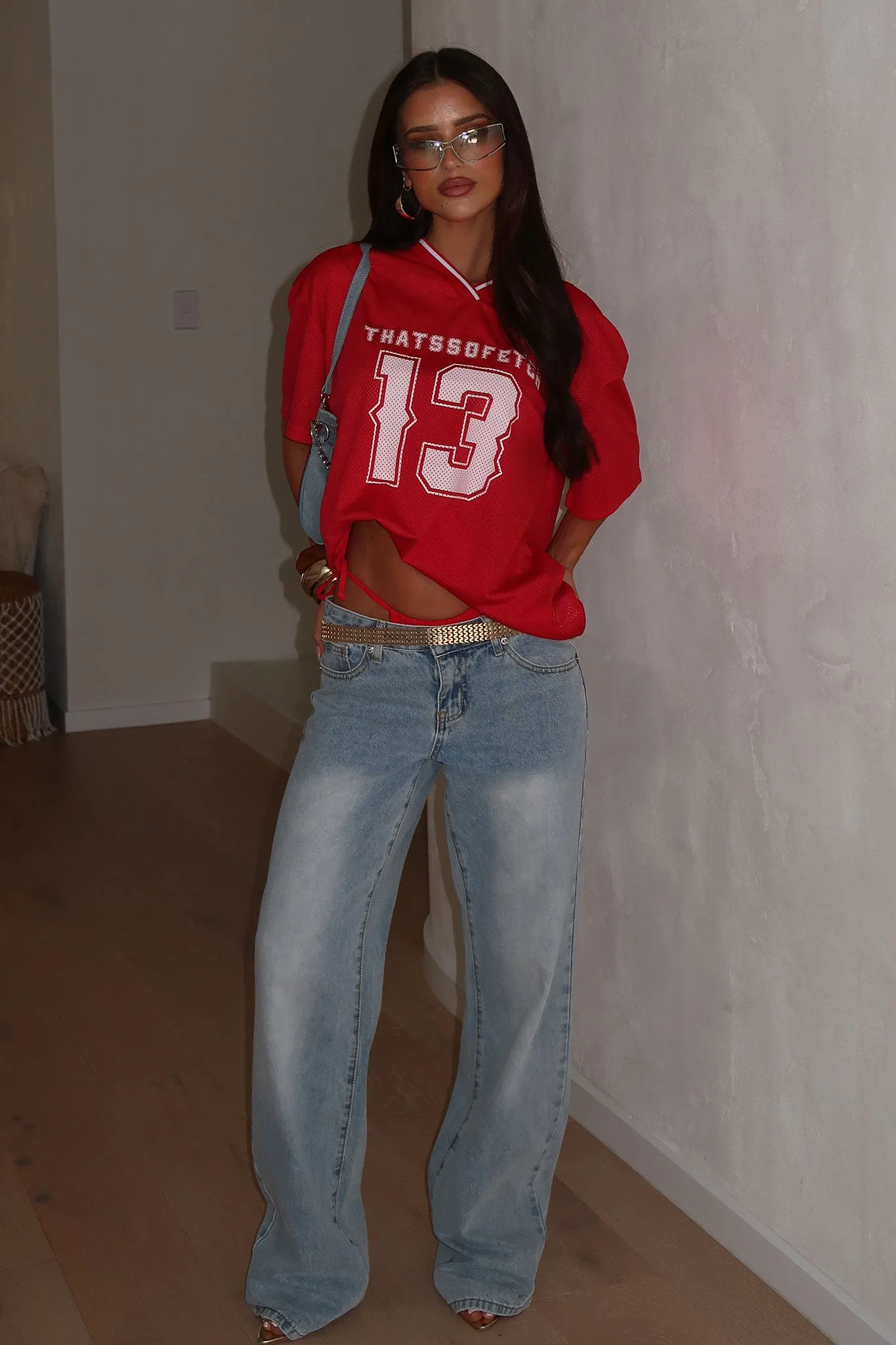 Soft Design Quarterback Tee - Red