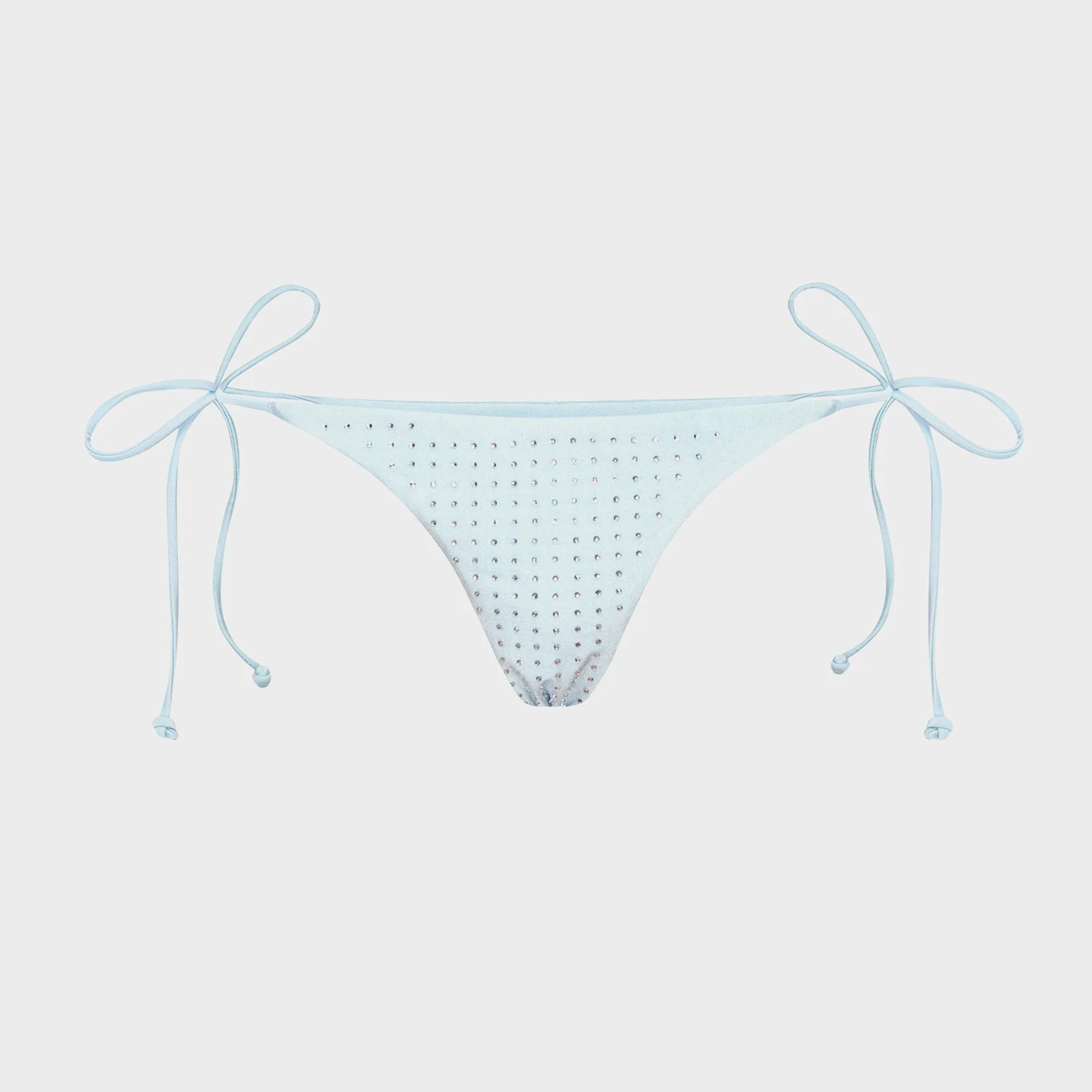 Miaou Kauai Bikini Bottom - Baby Blue High Elastic Waistband