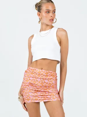 Smart Design Photography Session Ludo Mini Skirt Pink