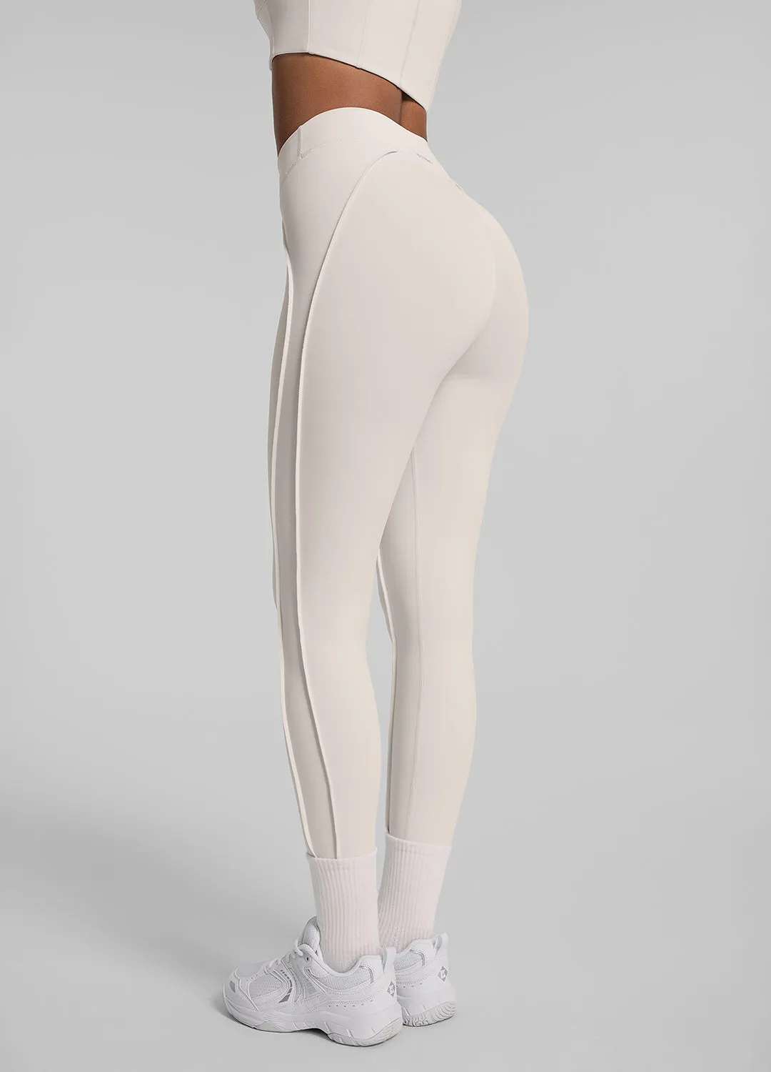 Contour Stitch Leggings Perfect Shape Quick Dry Minimalist Style