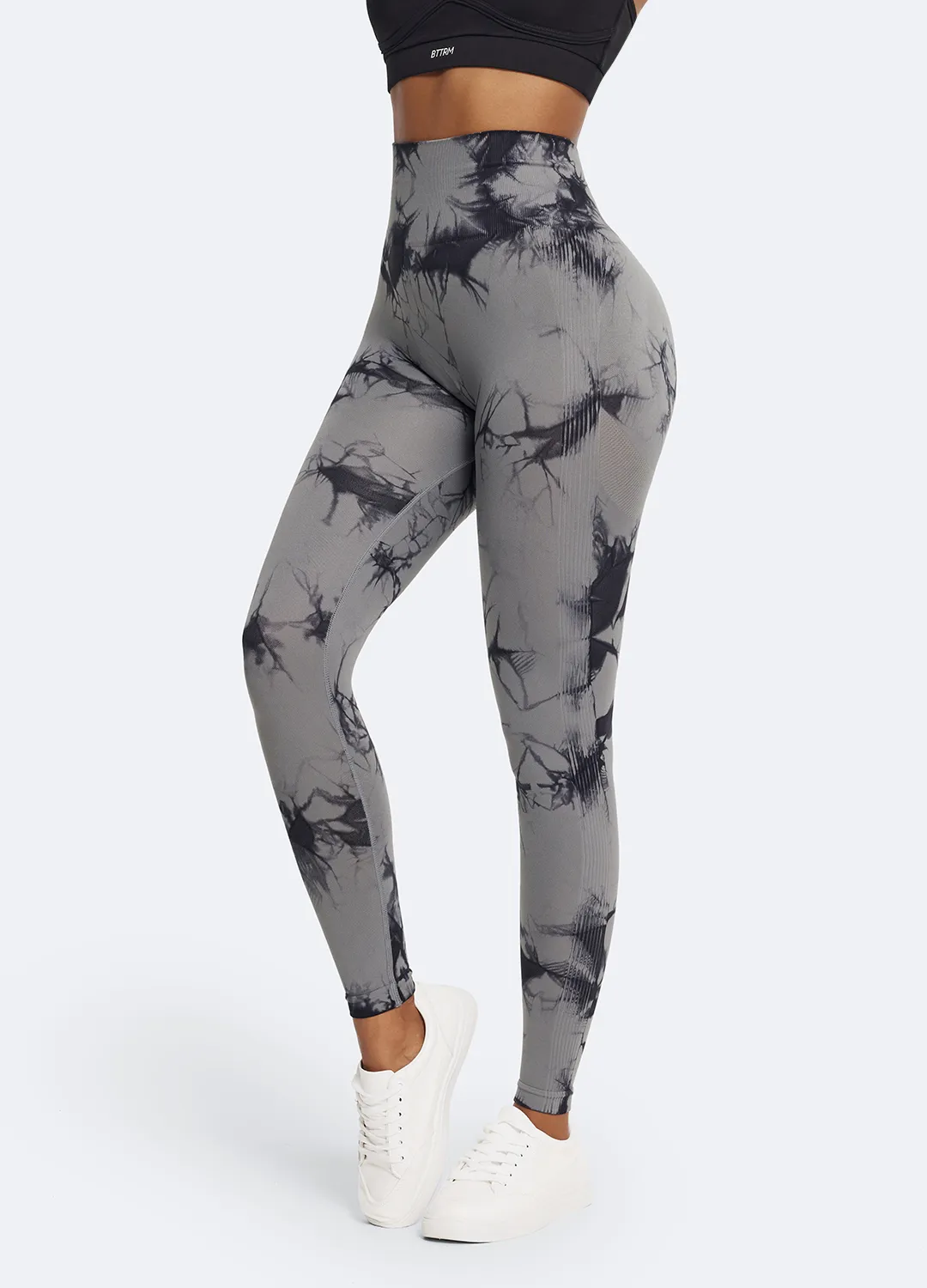 Tie Dye Leggings with Push-Up Eco Friendly Gym Workout Eco Friendly For Kids