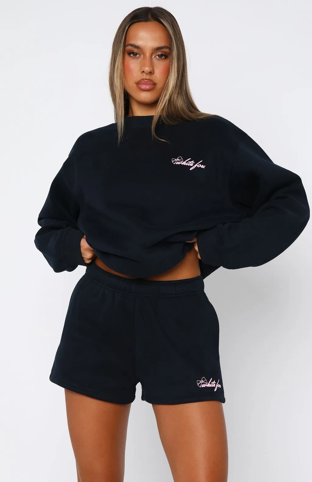 Got What You Need Lounge Shorts Navy Festival Outfit Wrinkle Free Weave