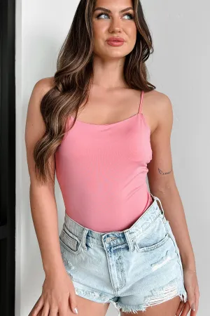 Simple Picnic Cool Instincts Strappy Bramisuit (Flamingo Pink)