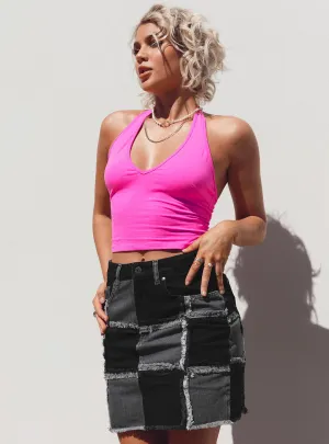 Wrap Front The Ragged Priest Resolute Skirt Charcoal