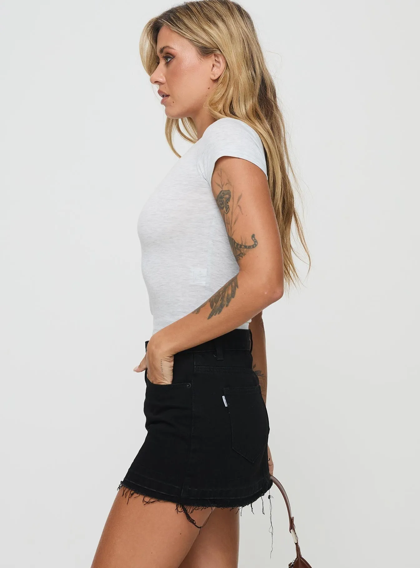 Fashion Forward Key Feature Aster Mini Skirt Black