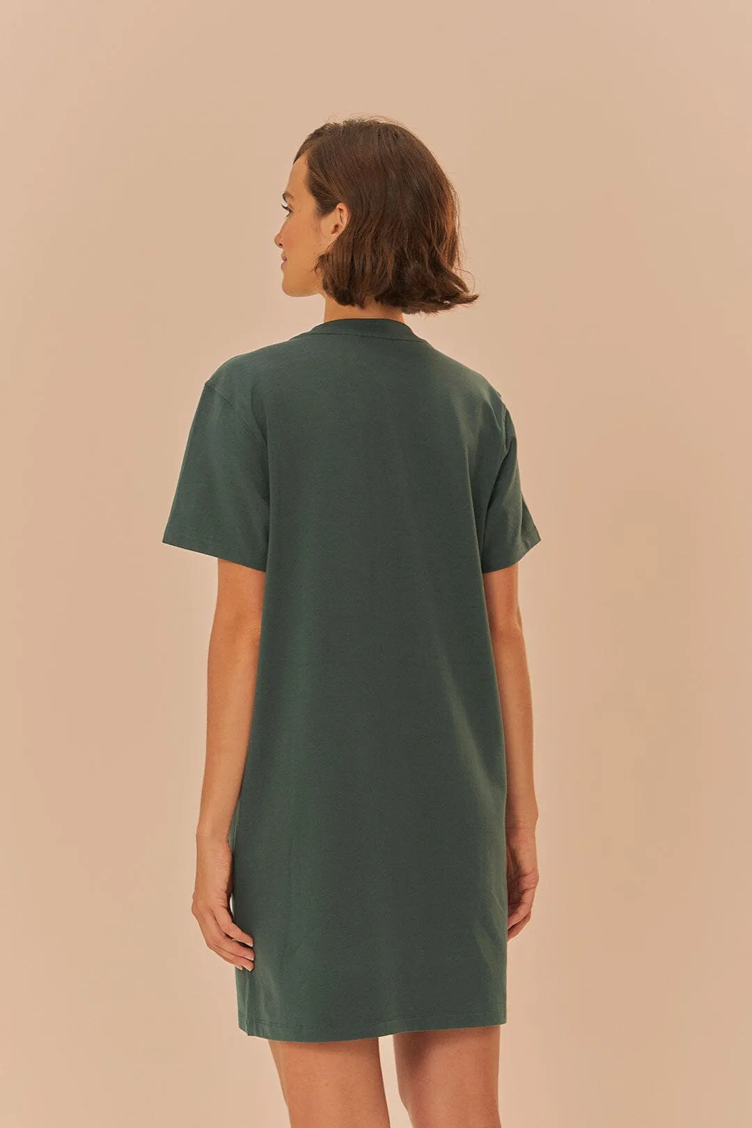 Green Adidas Farm Rio T-Shirt Dress Fairy Mood