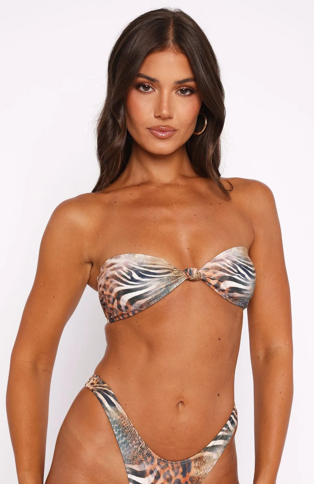 Photo Fit Ocean Baby Bikini Top Safari Chaos