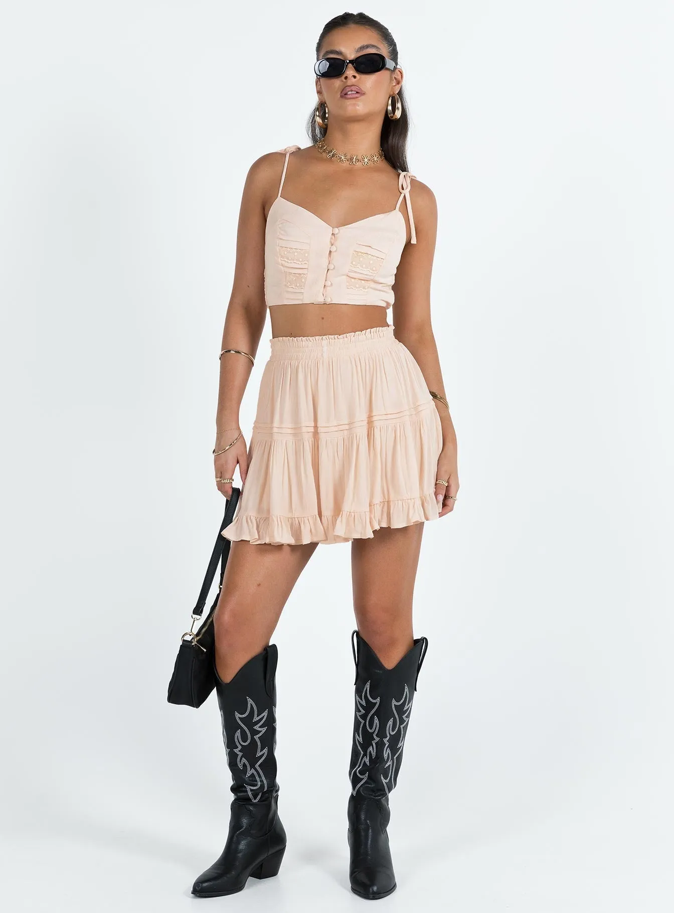 Sadie Set Soft Pink Graceful Look