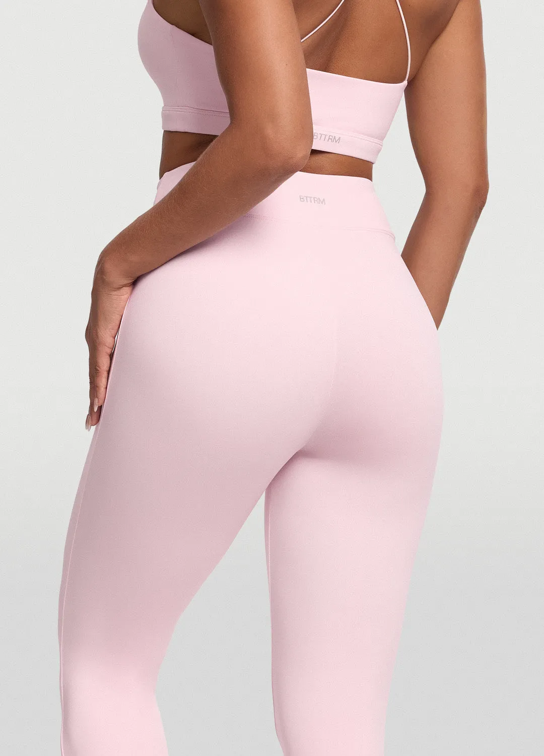 High-Waisted Flared Leggings Grip Band Urban Casual