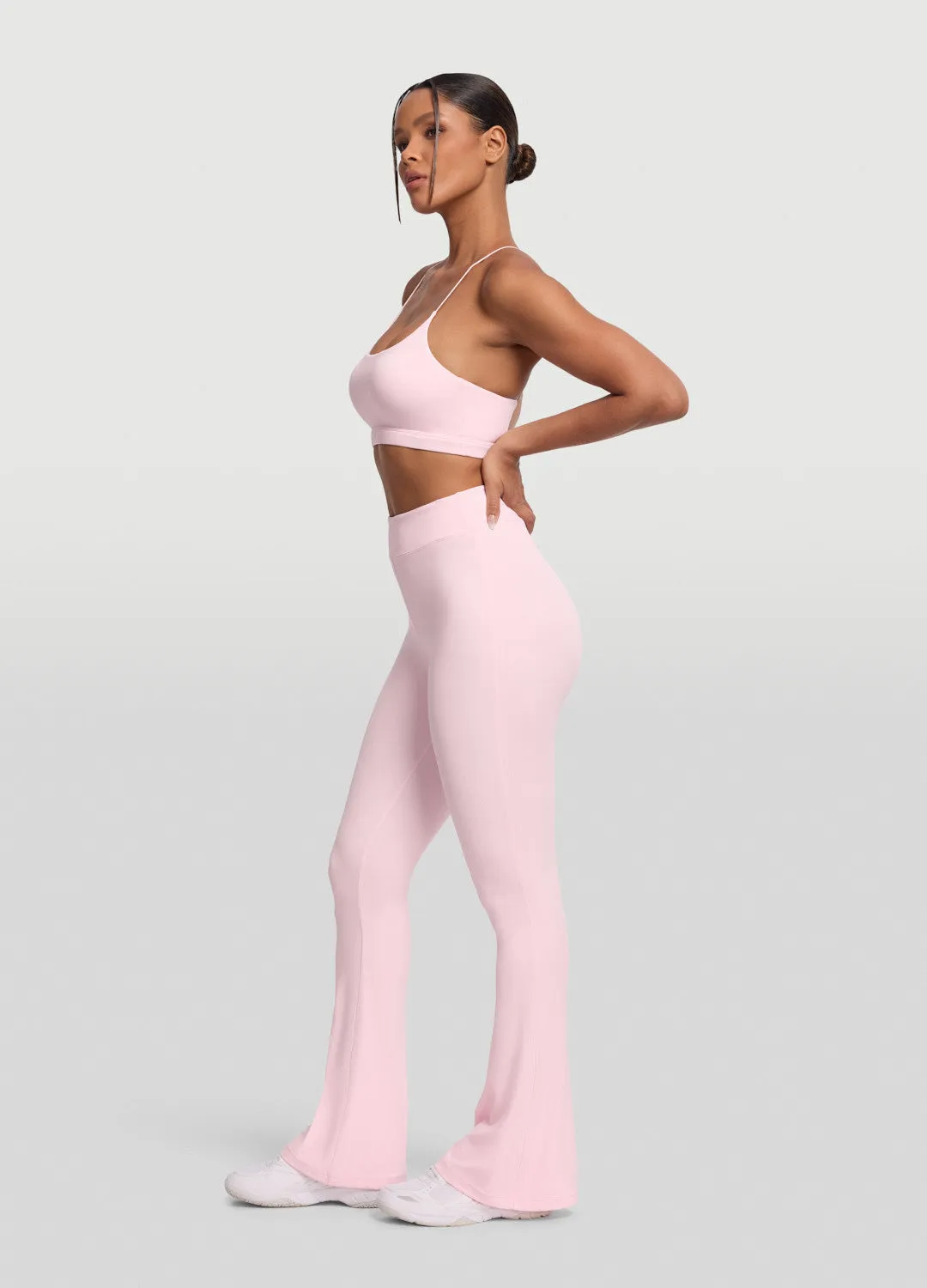 High-Waisted Flared Leggings Dance Practice For Adults