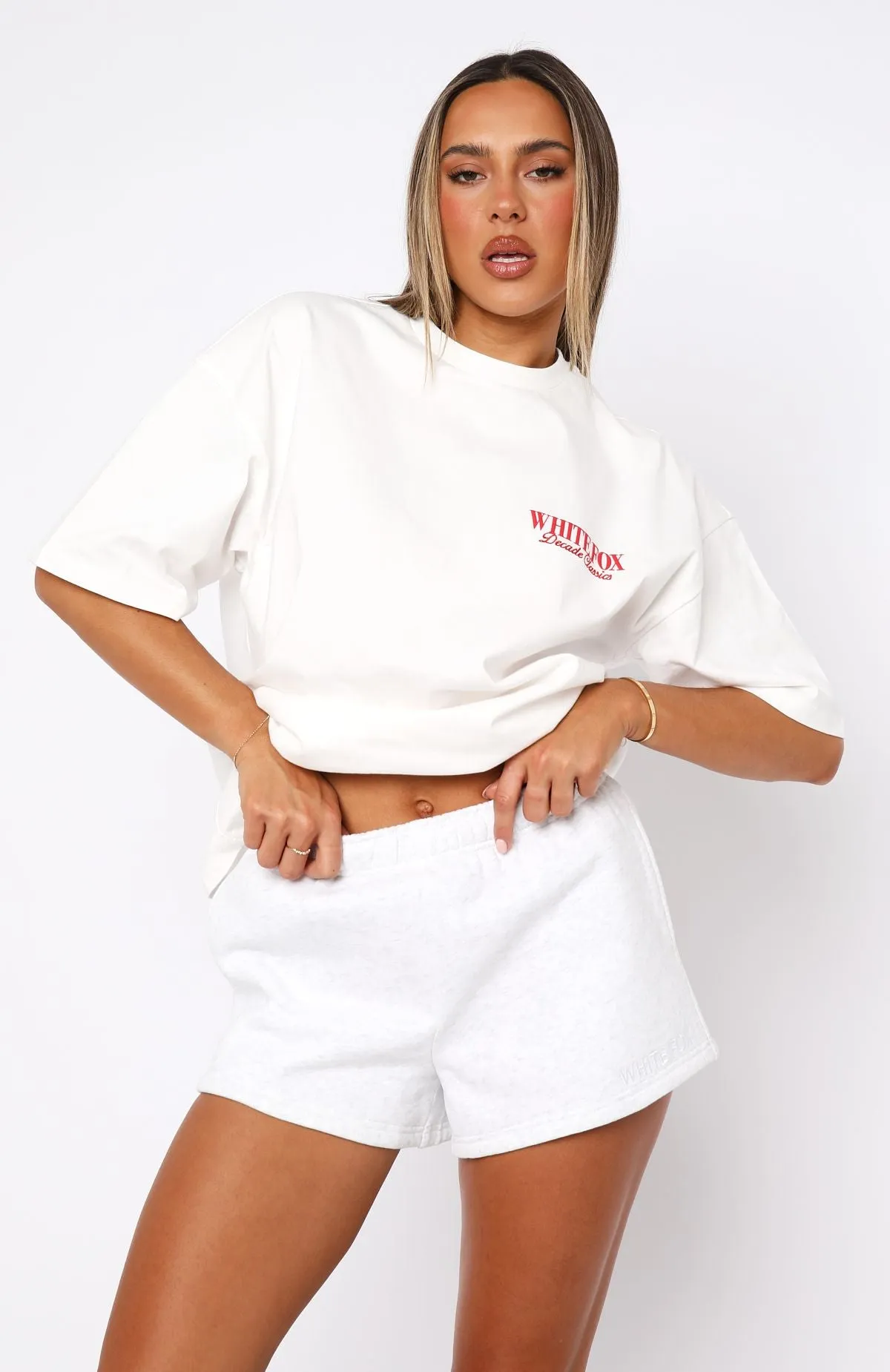 Decade Classics Lounge Shorts Grey Marle Coastal Style