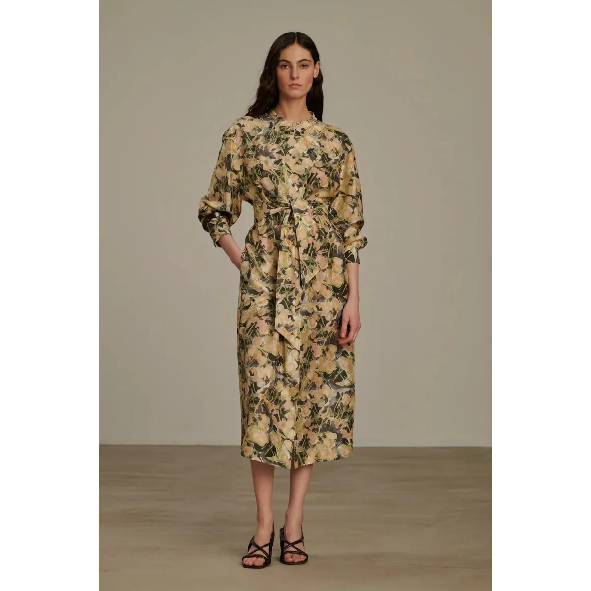 Grey Green Philomene Dress Family Style