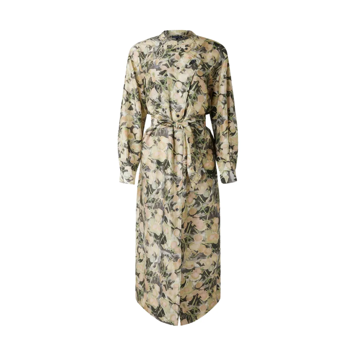 Grey Green Philomene Dress NonIrritating Seams Loose Fit