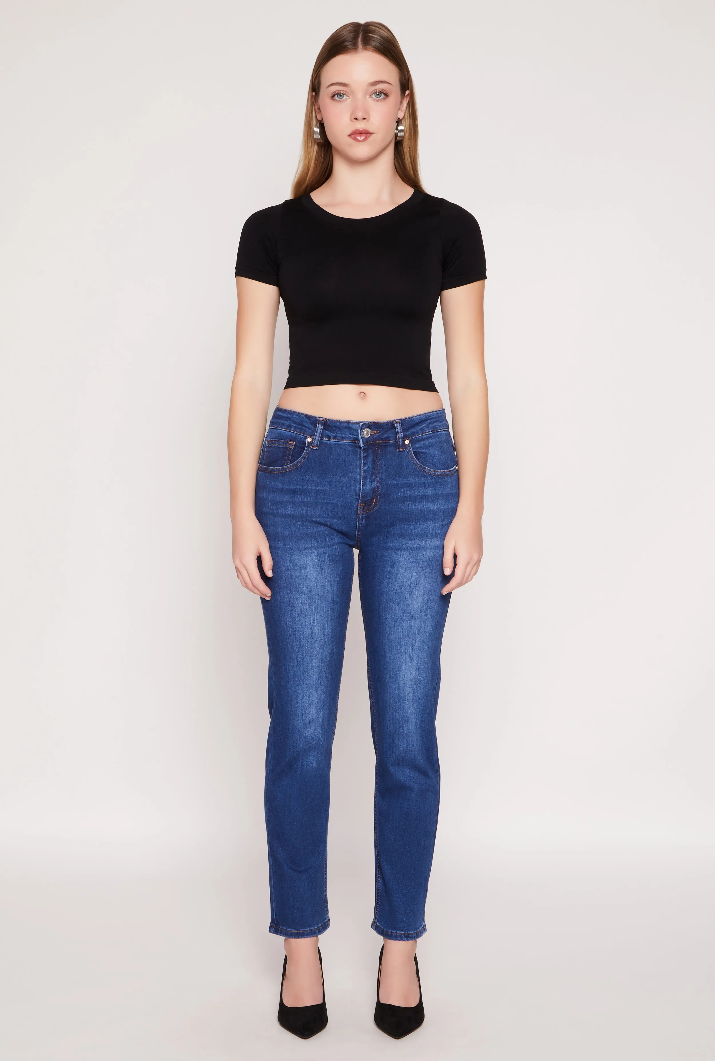 WAX Whiskered Straight Jeans Everyday Neutral