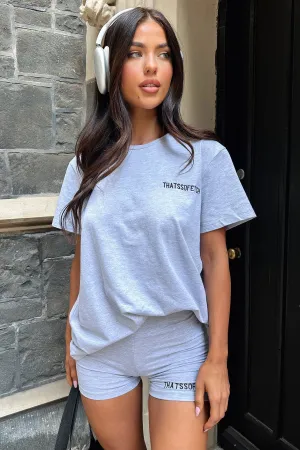 Jaska Tee - Grey Comfortable Layering Minimal Comfort Wear