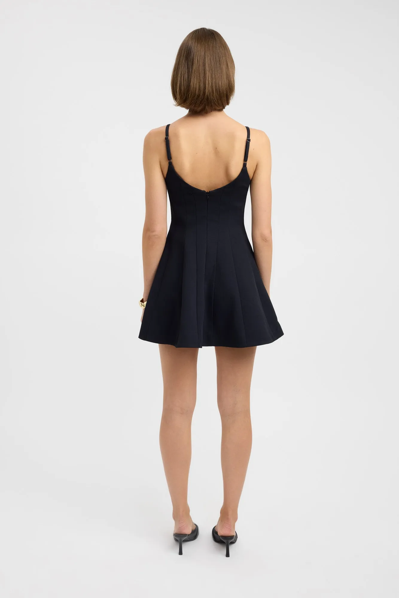 Flash Core Oyster Seam Mini Dress