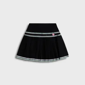 Casablanca Viscose Skirt - Black Oversized style Breathable