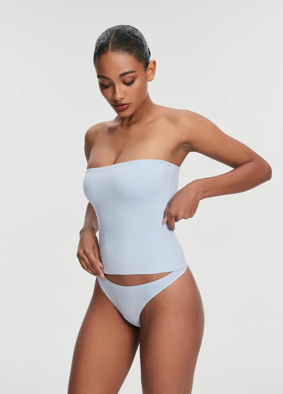 Seamless Full-Length Tube Top Winter Wardrobe Soft Wool