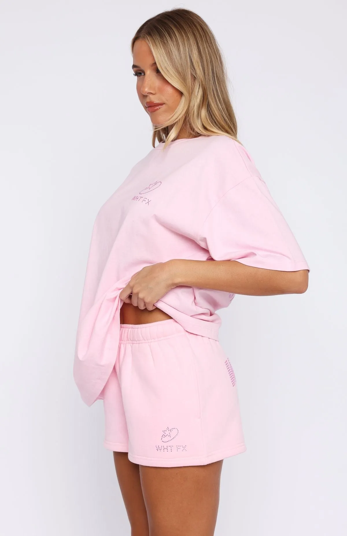 Ergonomic Curved Seams Always Shining Lounge Shorts Posy