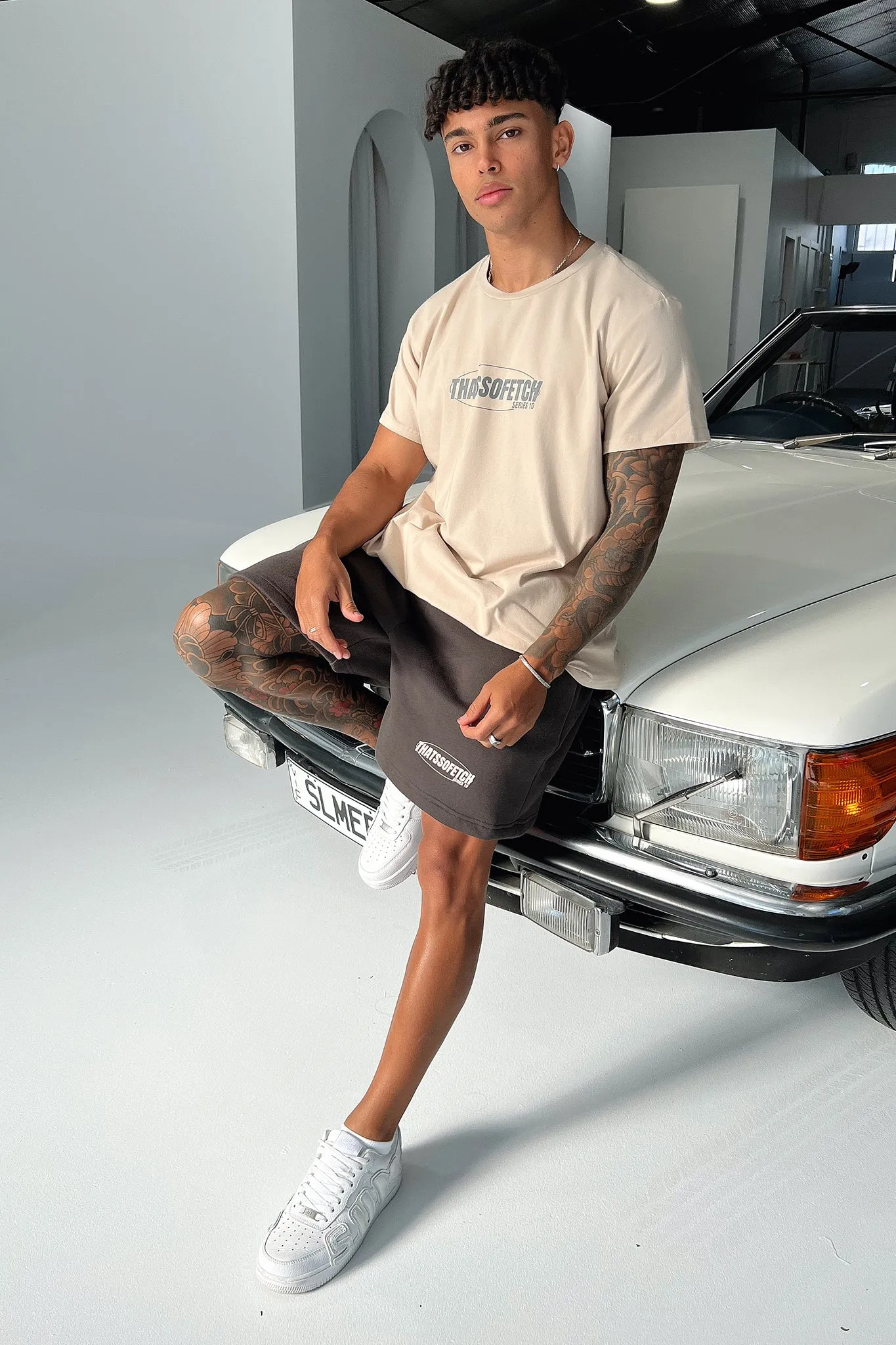 Series 10 Oversized Tee - Beige Limited Edition All-day style