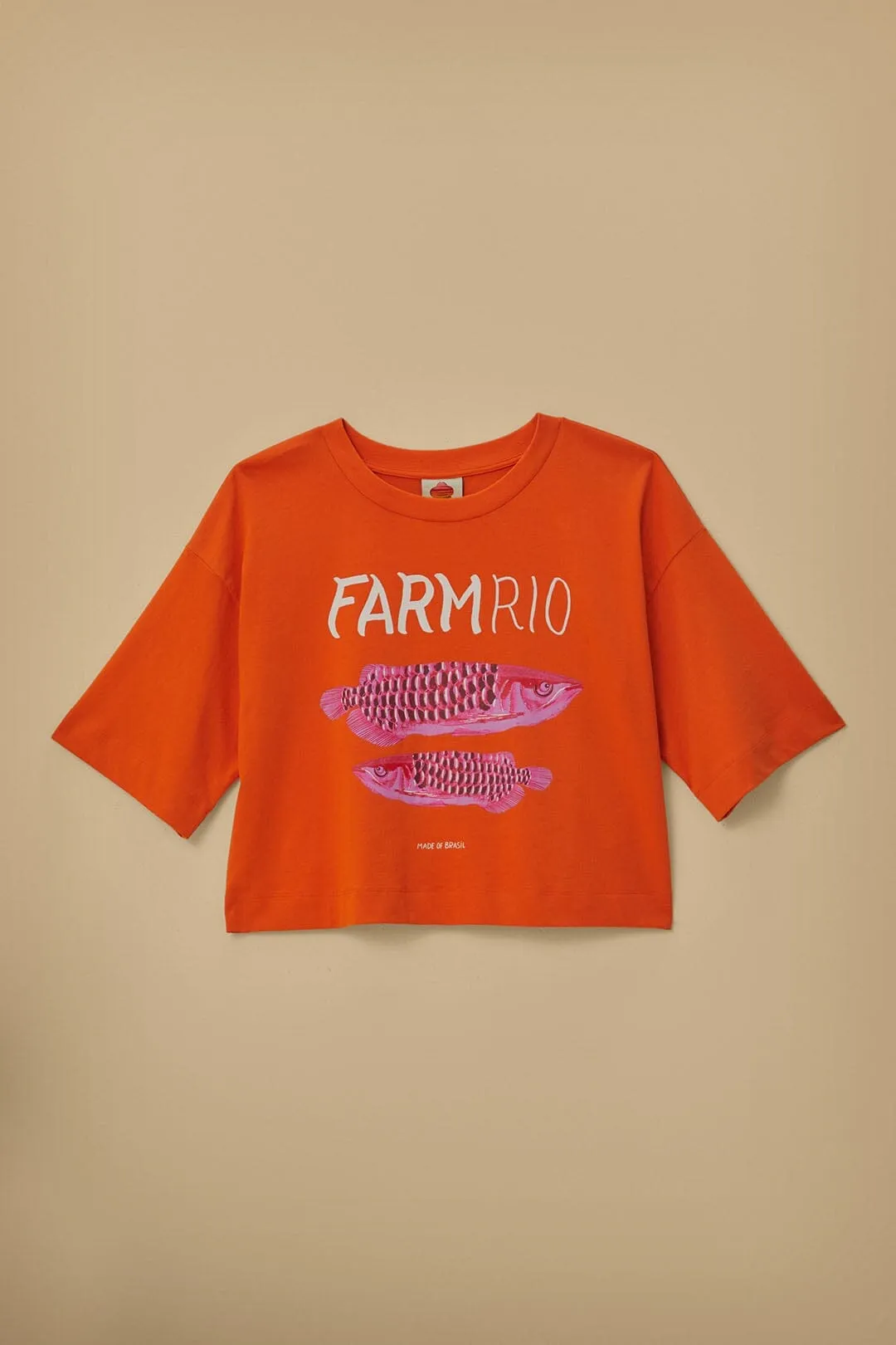 Noble Core Saga Vibe Orange Farm Rio Organic Cotton T-Shirt