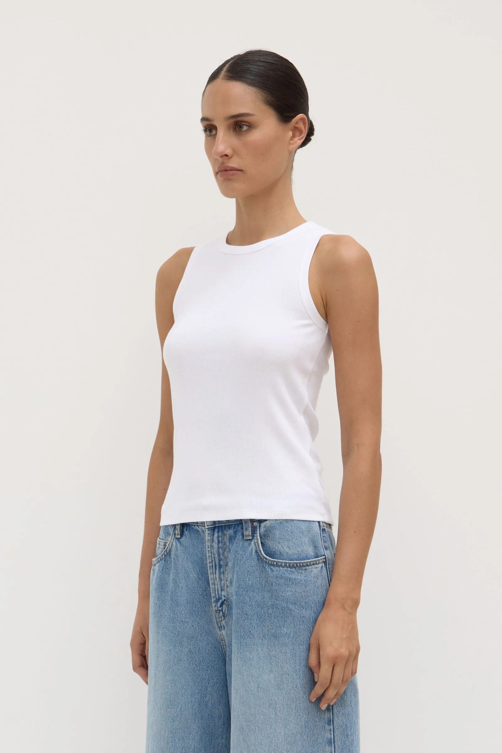 Nika Rib Tank Athleisure Cool AntiBacterialTextile