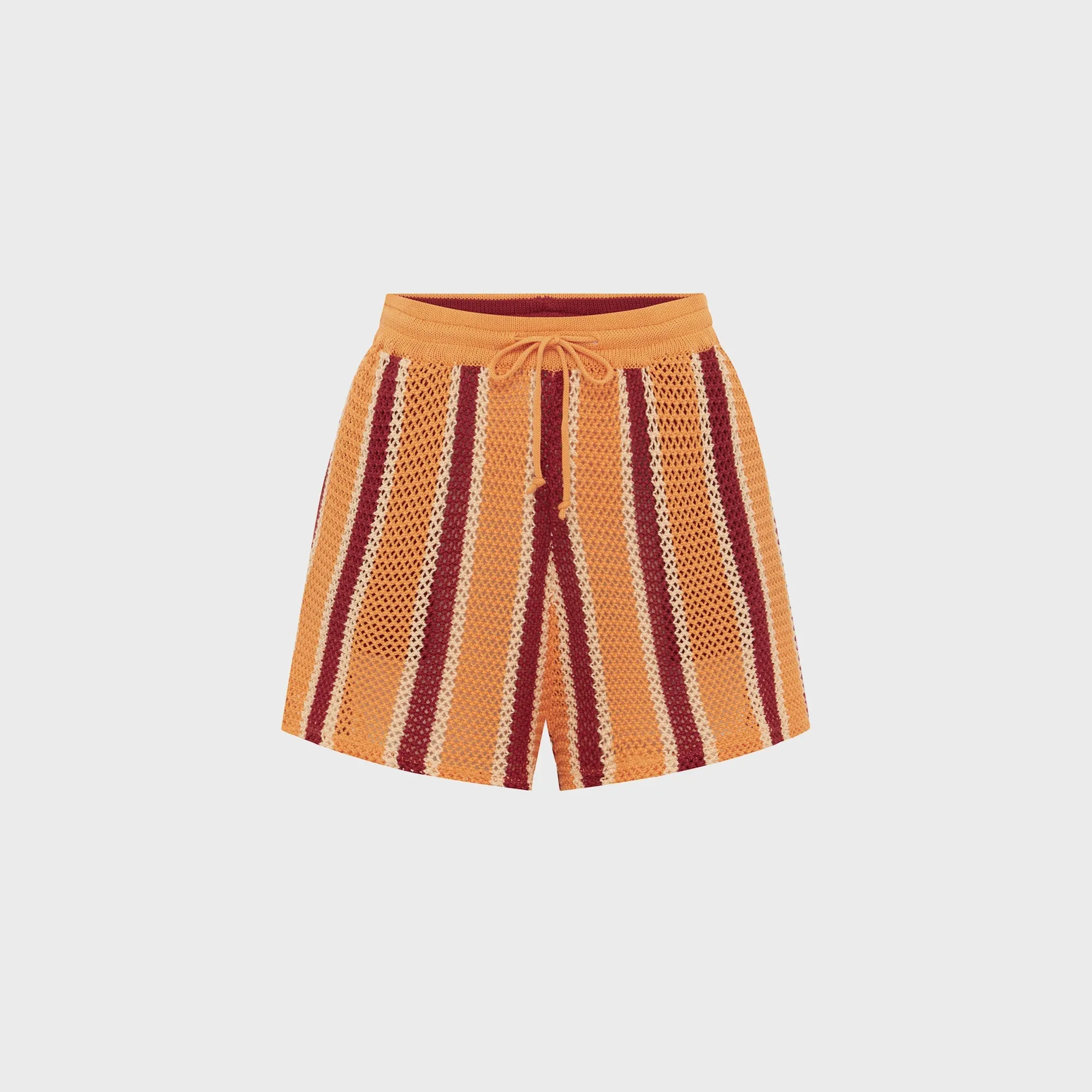 volleyball outfit Go Light It's Now Cool The Crochet Short - Rodeo Stripe