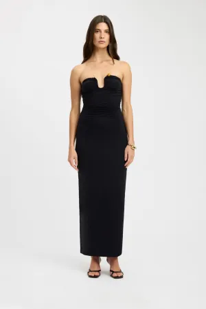 Night Charm Mom Soft Tayla Trim Maxi Dress
