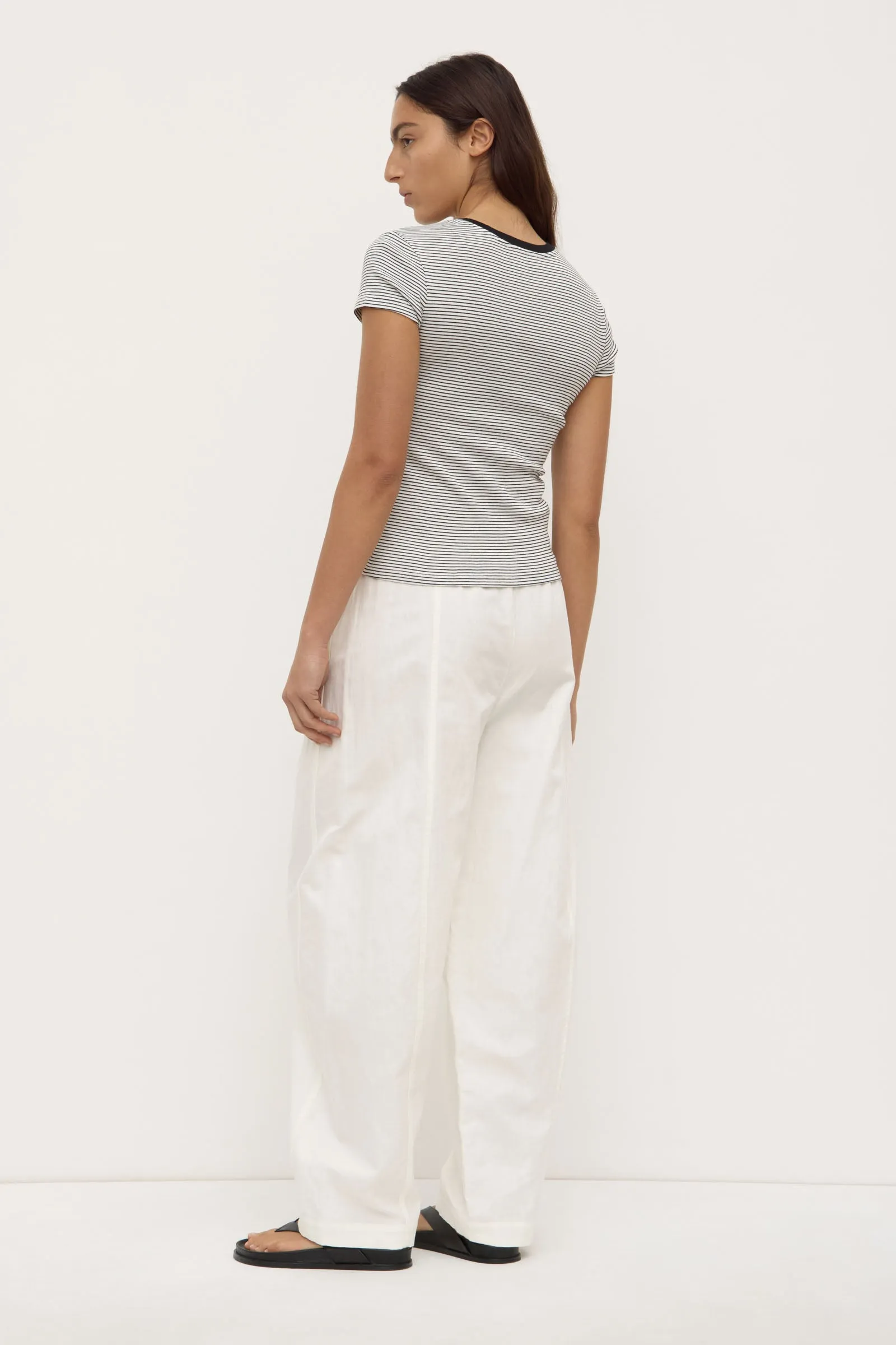 Sharp Edge AntiBacterialTextile Thelma Stripe Tee