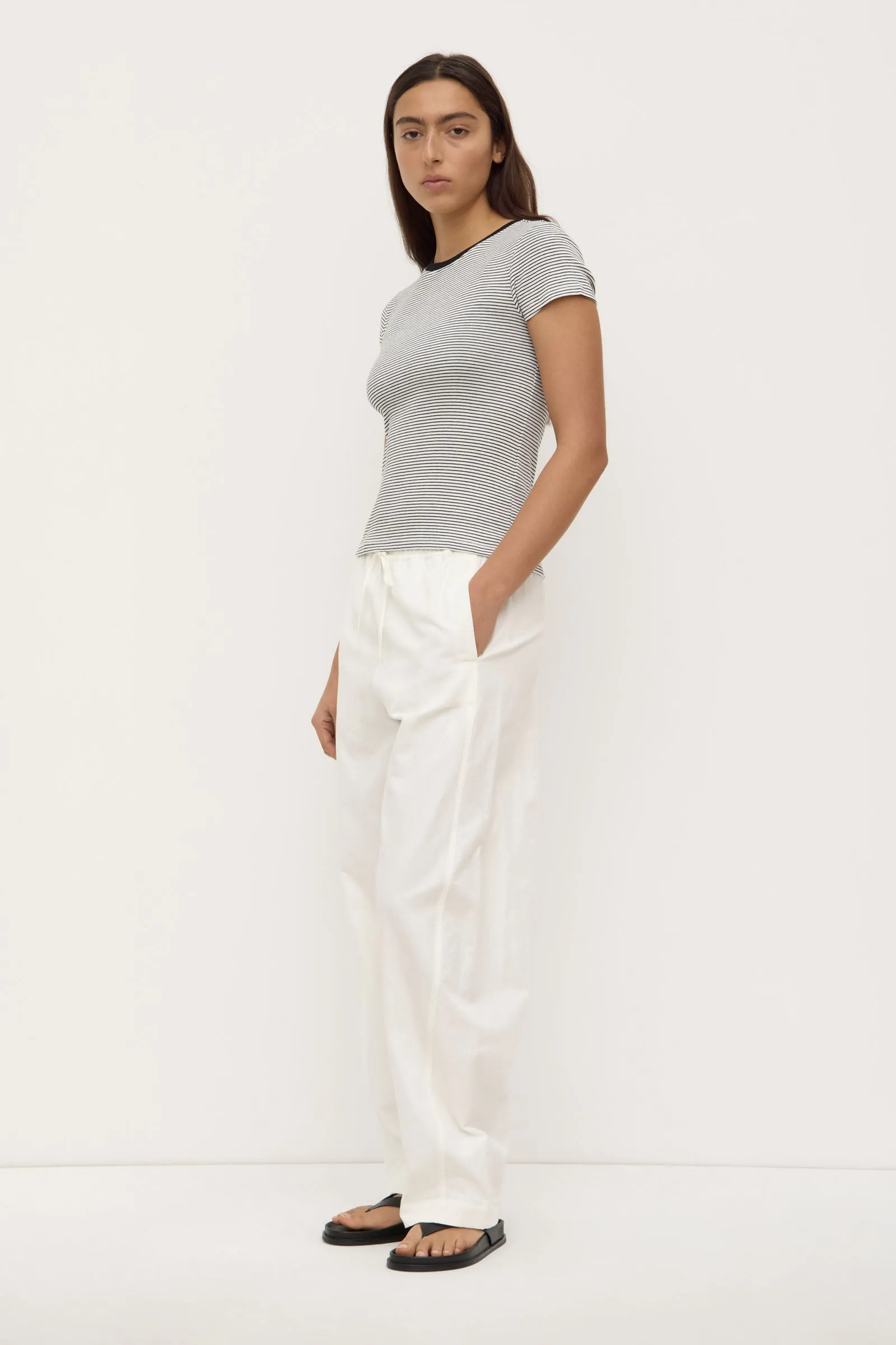 Thelma Stripe Tee Photo Fit AntiPilling Finish