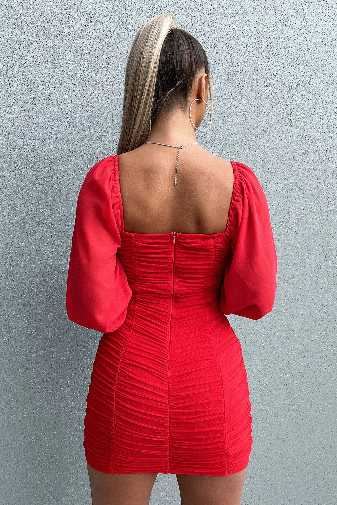 Martini Dress - Red Pop Soft